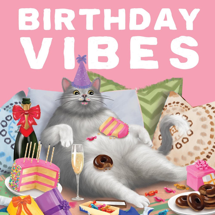 La La Land: Greeting Card Birthday Vibes Cat