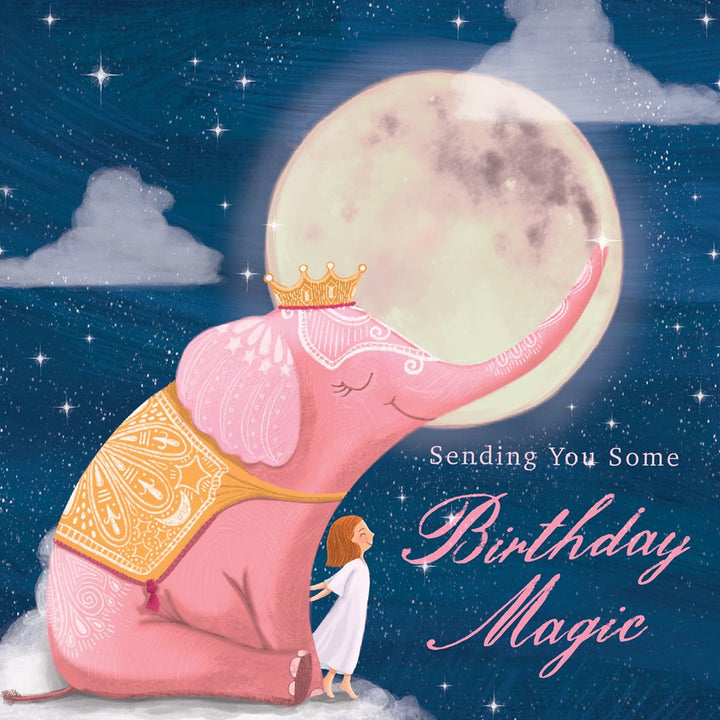 La La Land: Greeting Card Birthday Magic Elephant