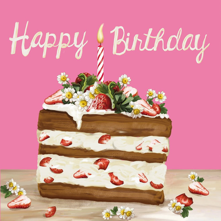 La La Land: Mini Card Strawberry Cake