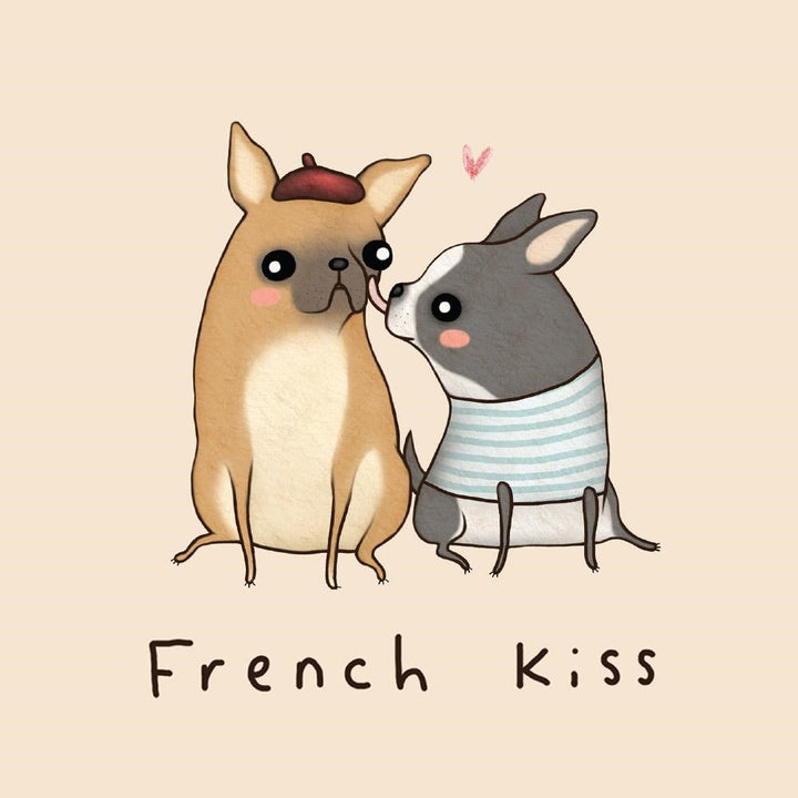 La La Land: Greeting Card French Kiss