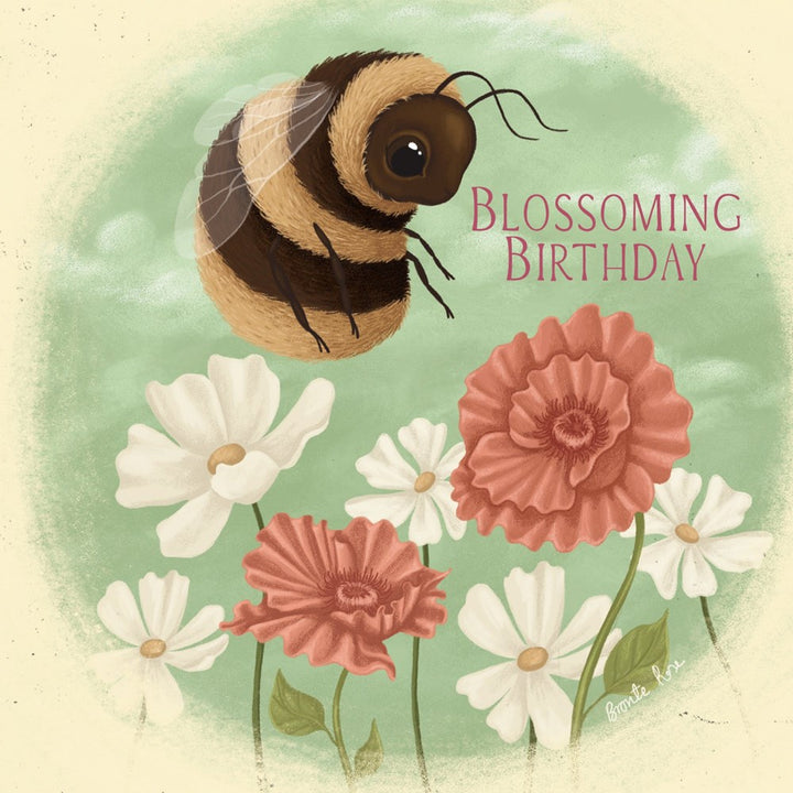 La La Land: Greeting Card Blossoming Birthday