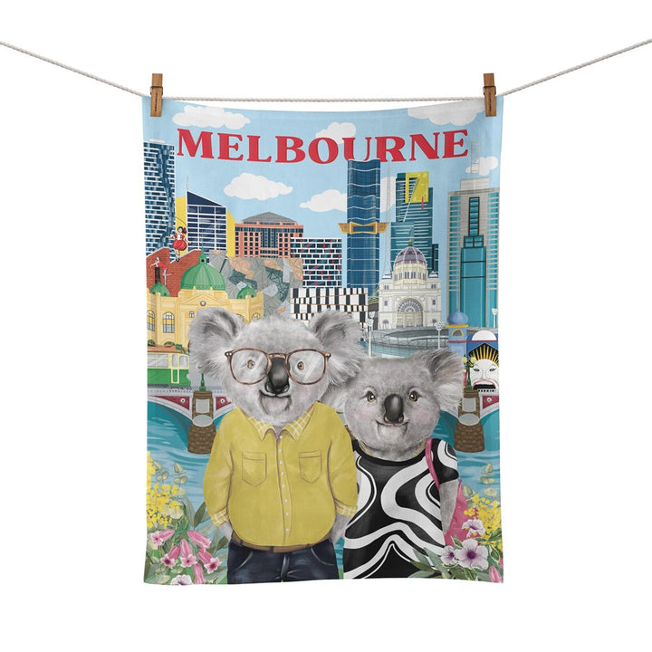 La La Land: Tea Towel Happy Days Melbourne