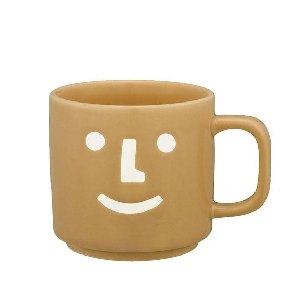 Decole: Mug Face Beige