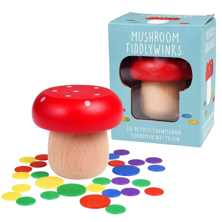 Rex London: Wooden Mushroom Tiddlywinks