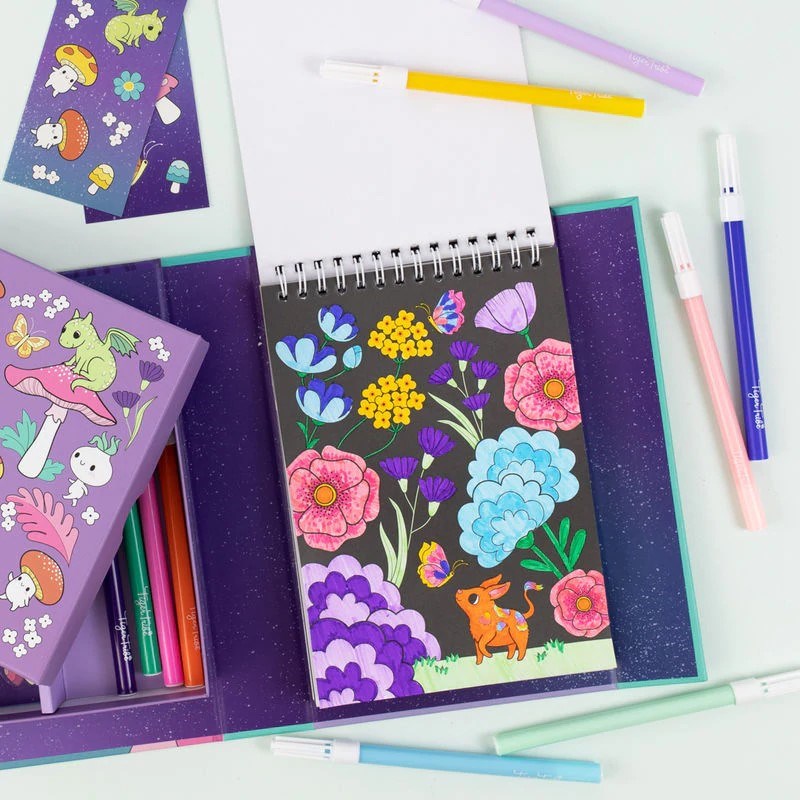 Tiger Tribe: Colouring Set Mystical Forest