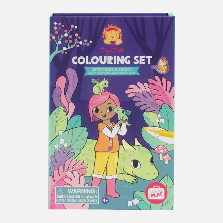 Tiger Tribe: Colouring Set Mystical Forest