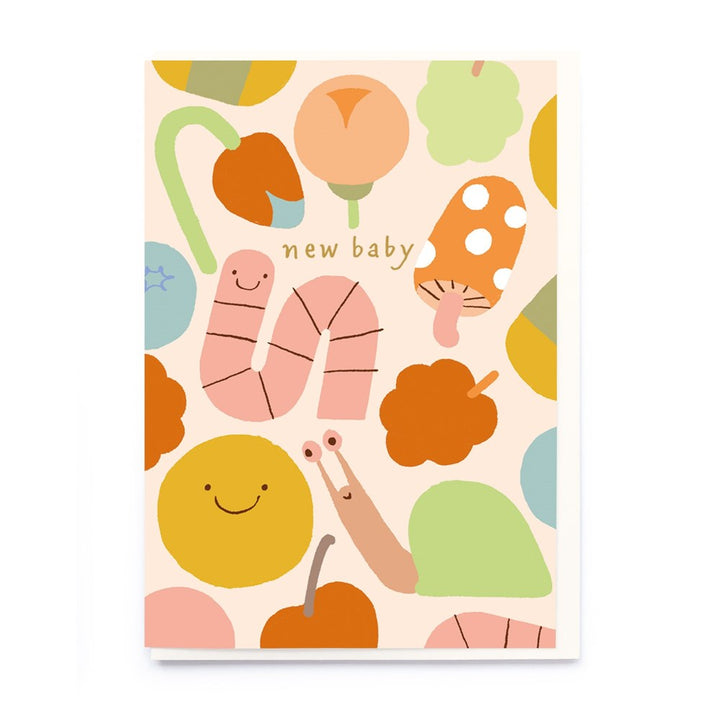 Noi Publishing: Greeting Card New Baby Garden