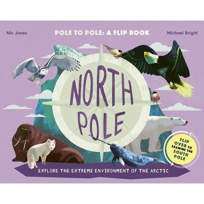 North Pole/South Pole: Pole To Pole A Flip Book