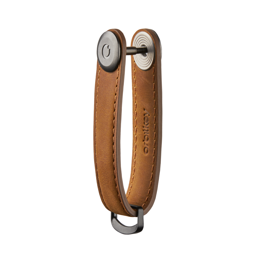 Orbitkey: 2.0 Crazy Horse Leather Chestnut Brown/Brown