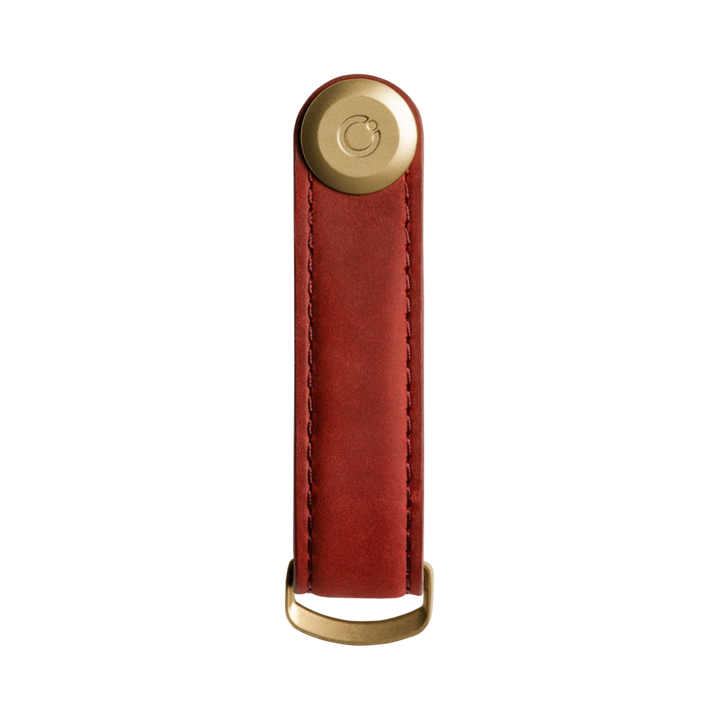 Orbitkey: 2.0 Crazy Horse Leather Maple Red/Red