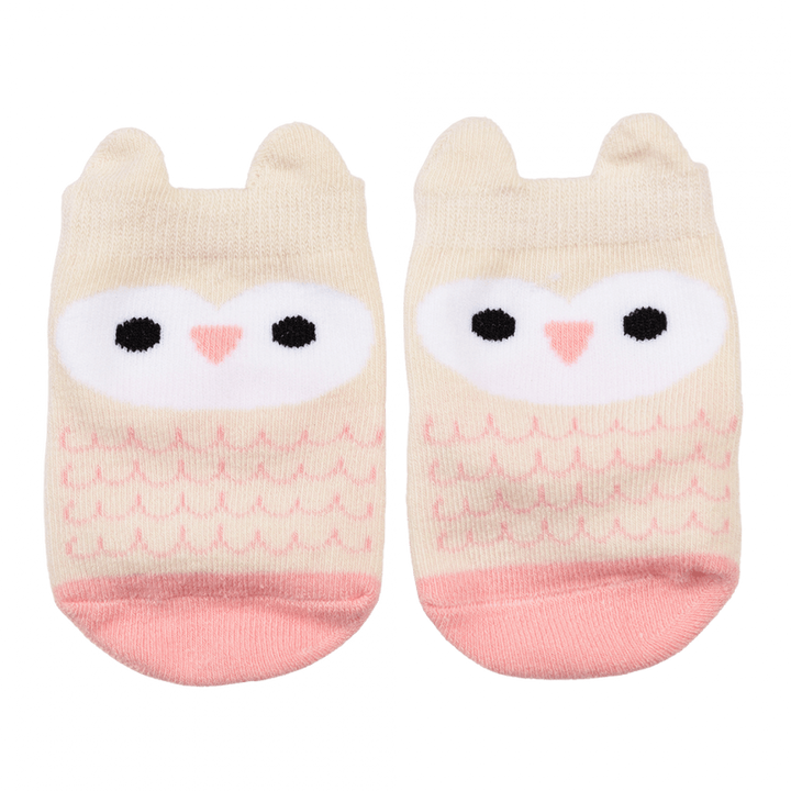 Rex London: Baby Socks Pink Owl