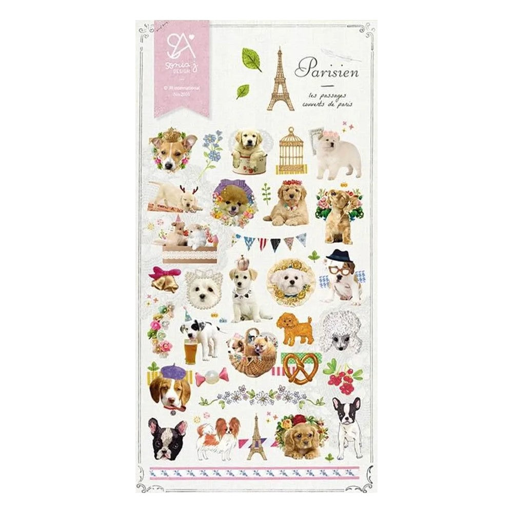 Stickers: Parisien Dogs