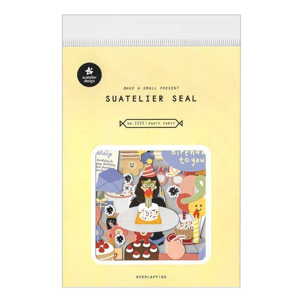 Sticker Seals Set: Party Party