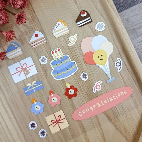 Sticker Seals Set: Party Party