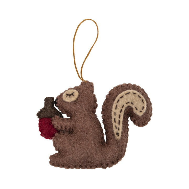 Pashom: Xmas Ornament Squirrel with Acorn