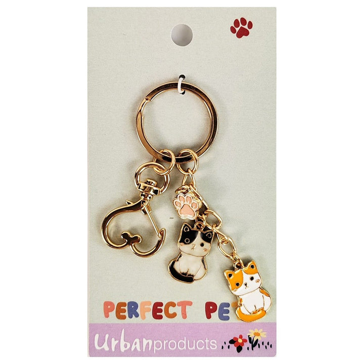 Urban Products: Perfect Pets Keyring Cats