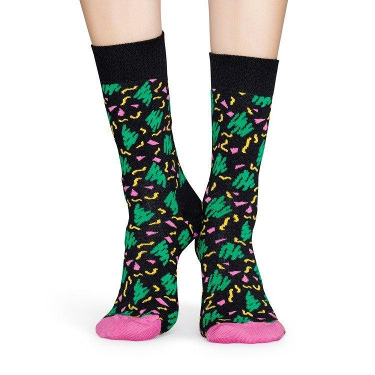 Happy Socks: Sketch Green Black