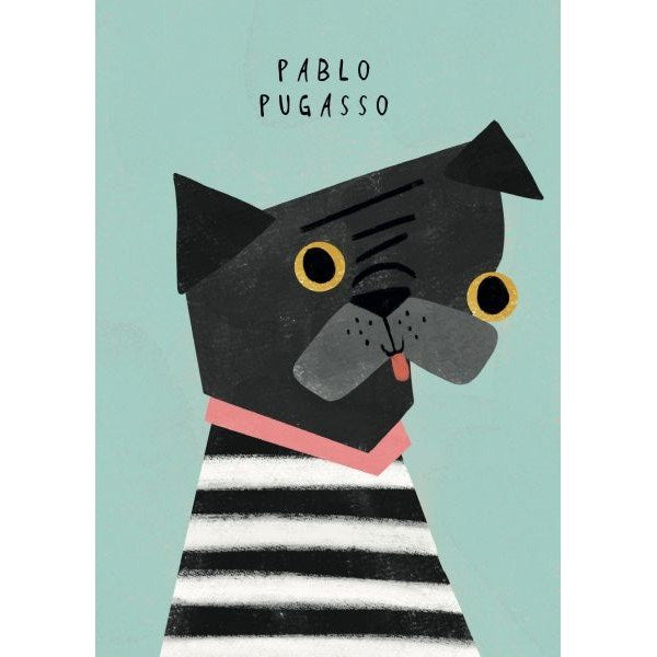 Niaski: Greeting Card Pablo Pugasso