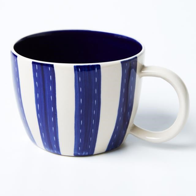 Jones & Co: Chino Mug Blue Stripe