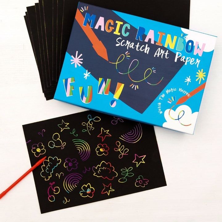 Rex London: Rainbow Scratch Art Kit