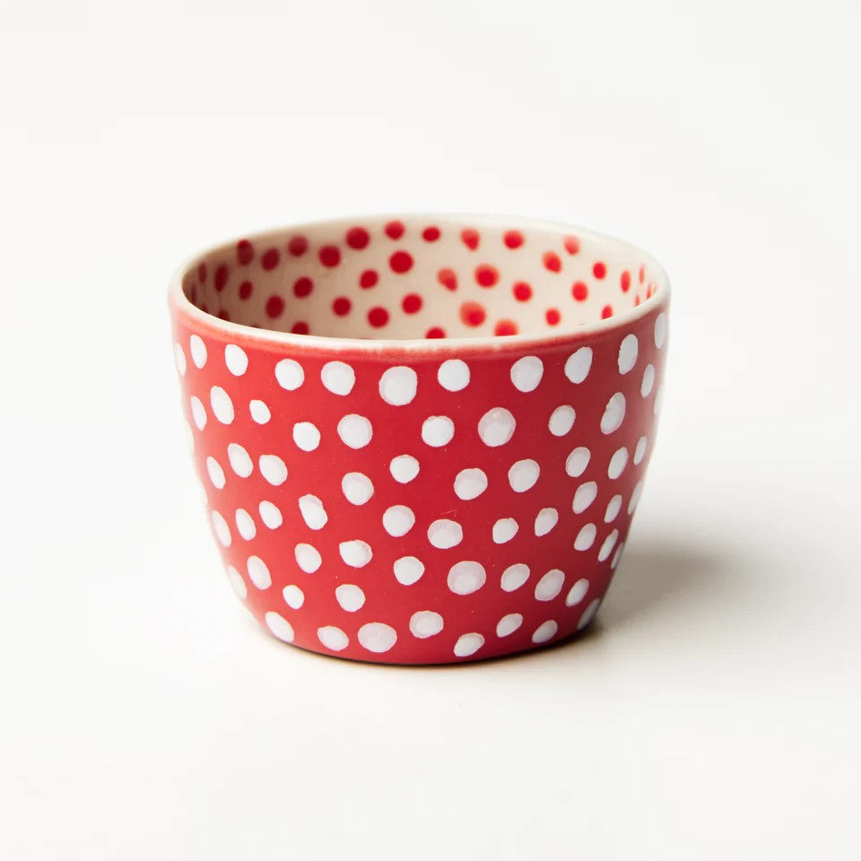 Jones & Co: Chino Salt Bowl Red Spot