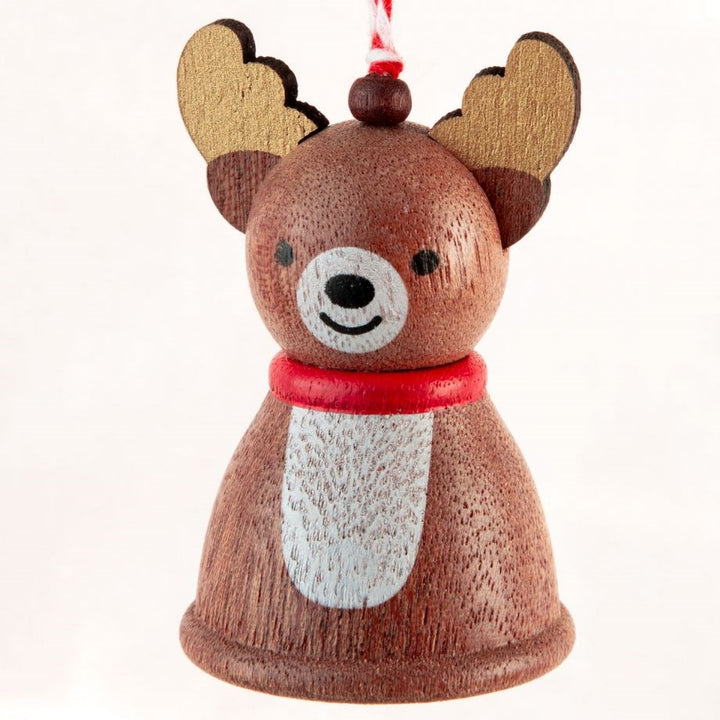 Wooderful Life: Bell Ornament Christmas Reindeer