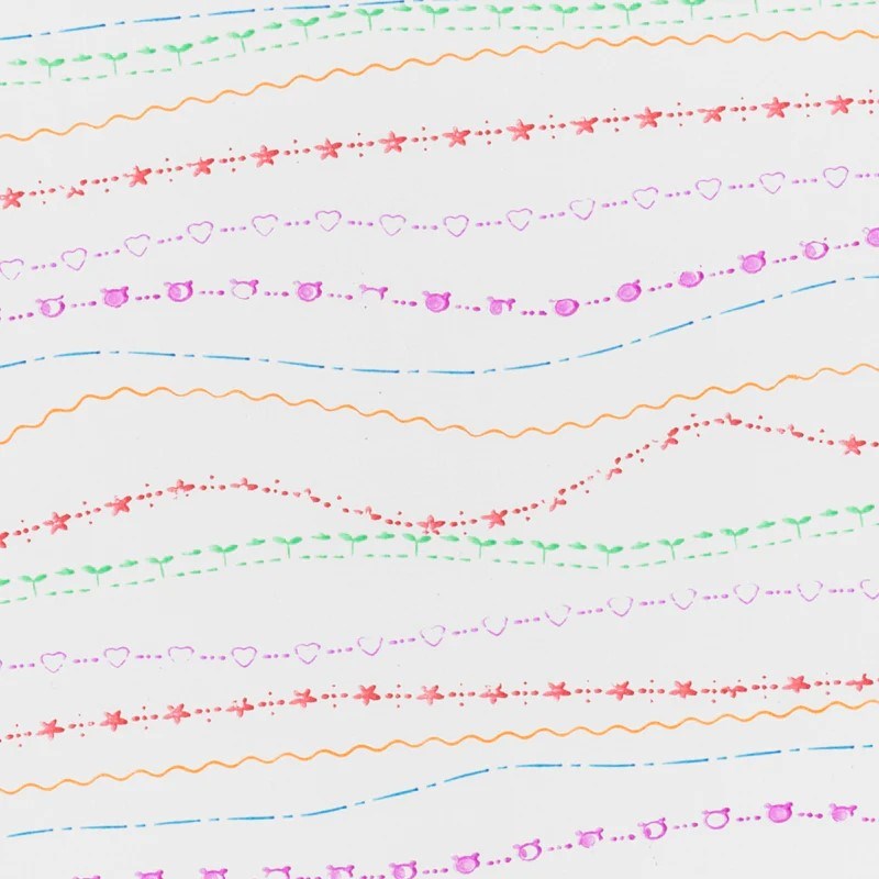 Tiger Tribe: Roller Pattern Pens