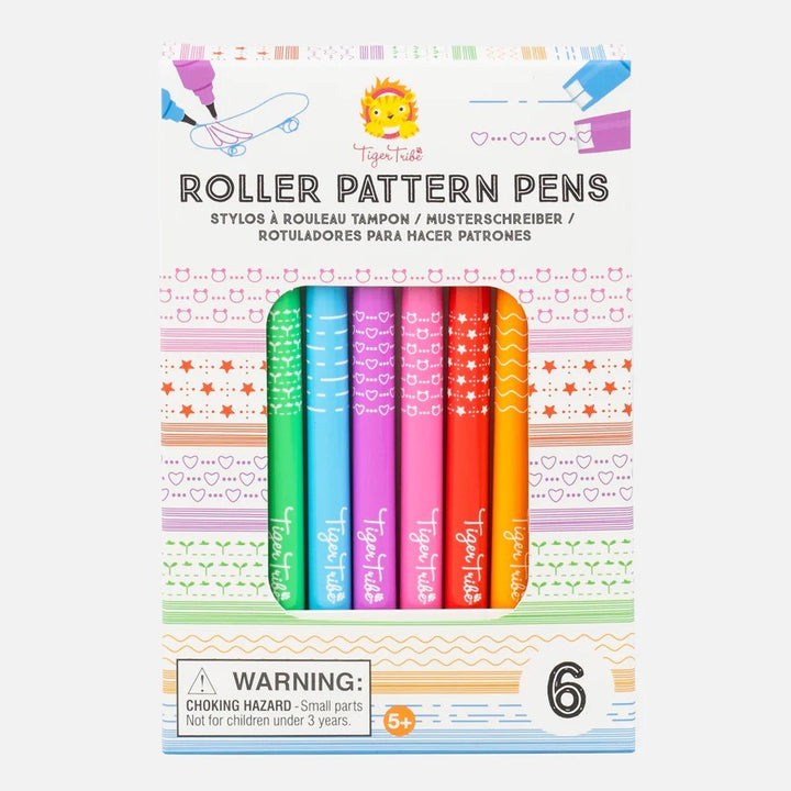 Tiger Tribe: Roller Pattern Pens