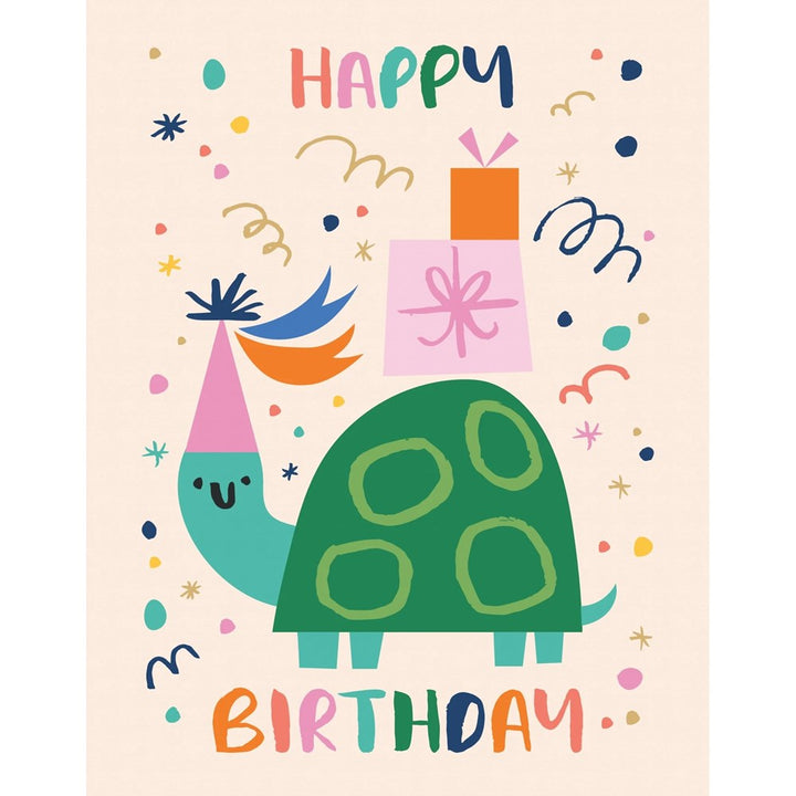 Rumble Cards: Greeting Card Birthday Turtle