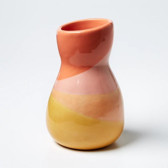 Jones & Co: Saturday Vase Peachy Splice