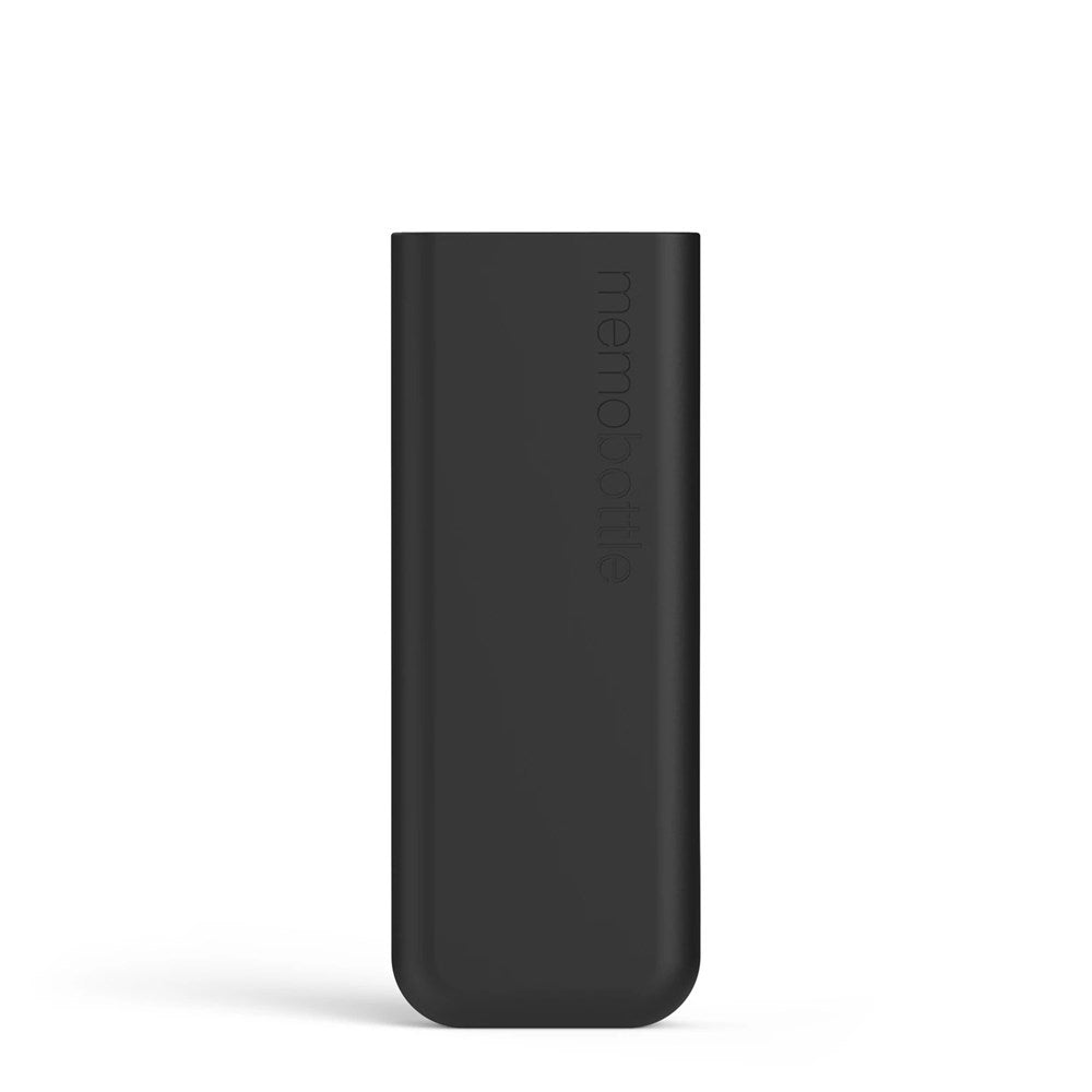 Memobottle: Silicone Sleeve SLIM Black Ink
