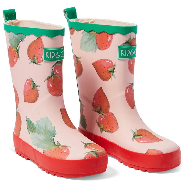 Kip&Co: Strawberry Delight Kids Gumboot
