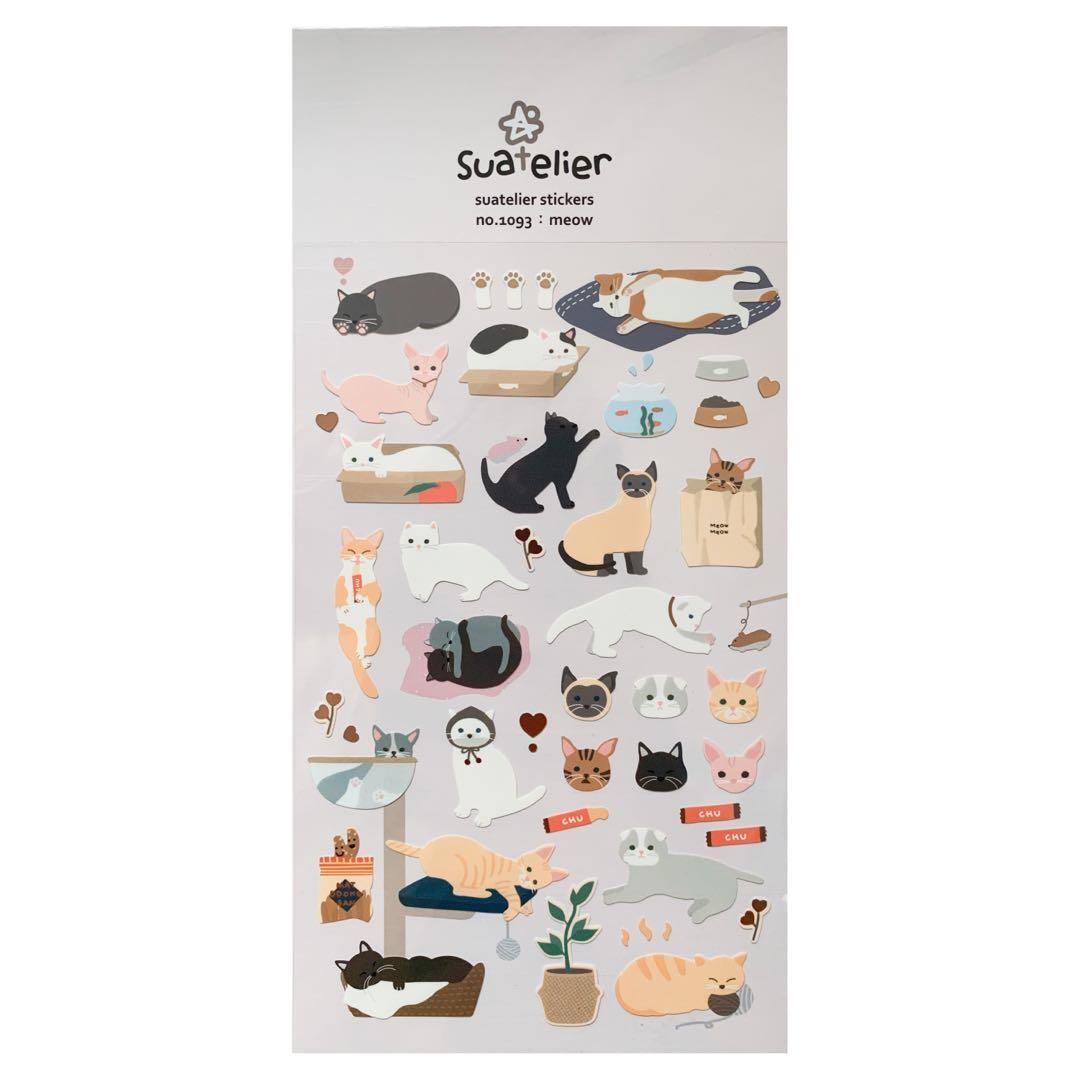 Stickers: Meow Cats and Kittens