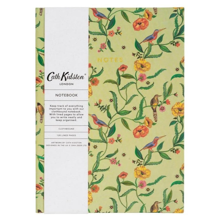 Cath Kidston: A5 Cloth Notebook Summer Birds