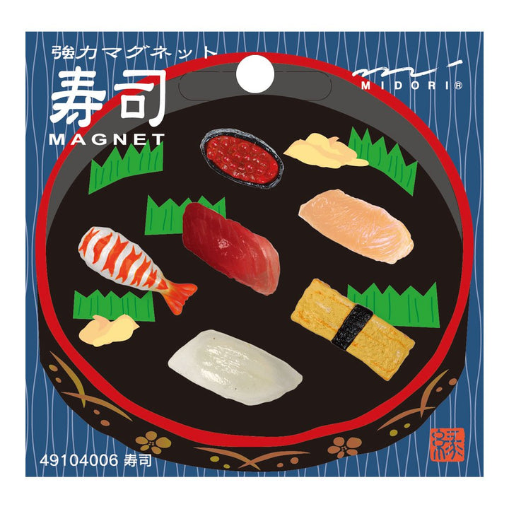 Mini Magnets Set: Sushi 6pk