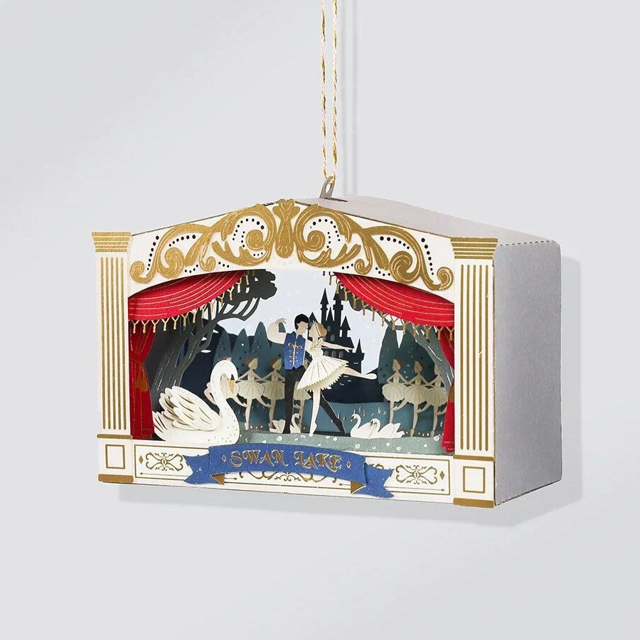 Paper Thought: Lasercut Paper Model Swan Lake