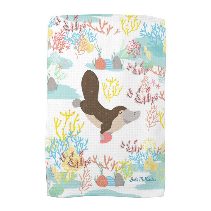 Suki McMaster: Tea Towel Platypus