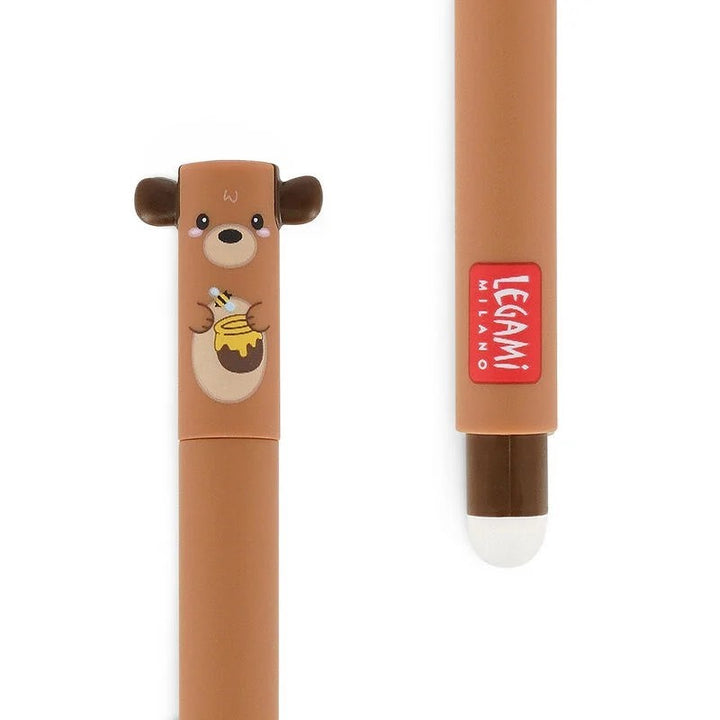 Legami: Erasable Pen Bear Red