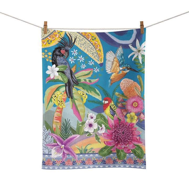 La La Land: Tea Towel Tropicana Australiana