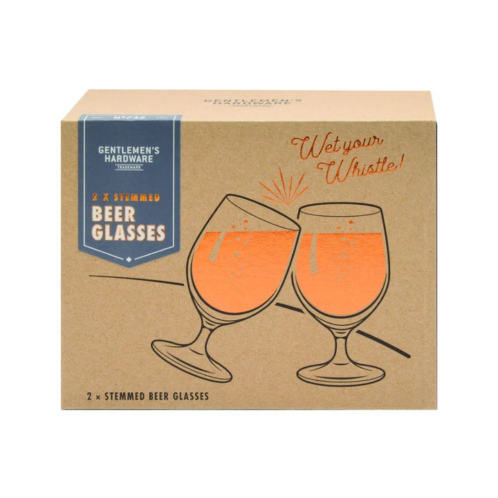 Gentlemen's Hardware: Tulip Beer Glasses Set of 2