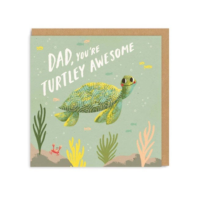 Ohh Deer: Greeting Card Dad, Turtley