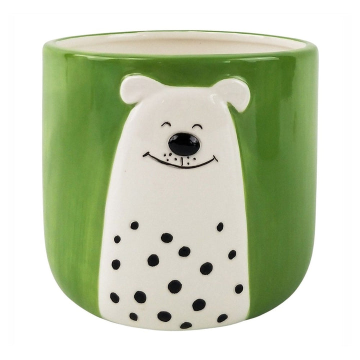 Urban Products: Cute Dog Planter Green Small