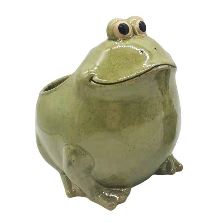 Urban Products: Frog Planter Green Large
