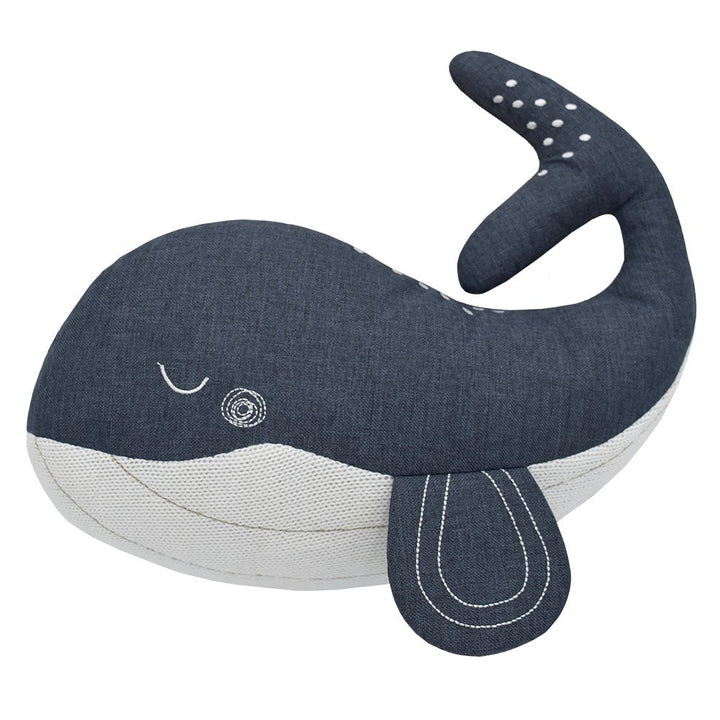 Lolli Living: Character Knit Cushion Walter Whale