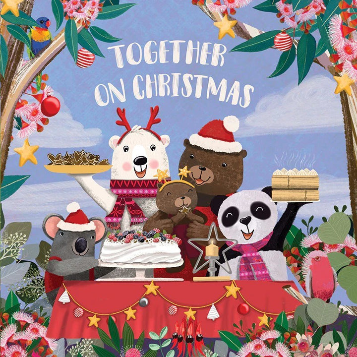 La La Land: Greeting Card Christmas Bear Guests