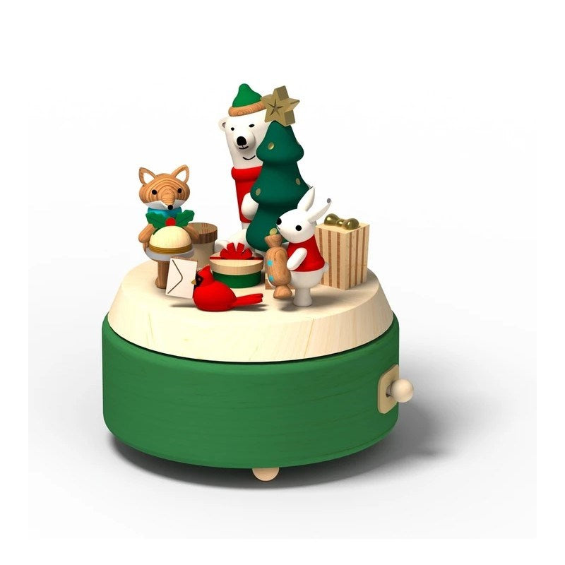 Wooderful Life: Music Box Xmas Critters with Gifts