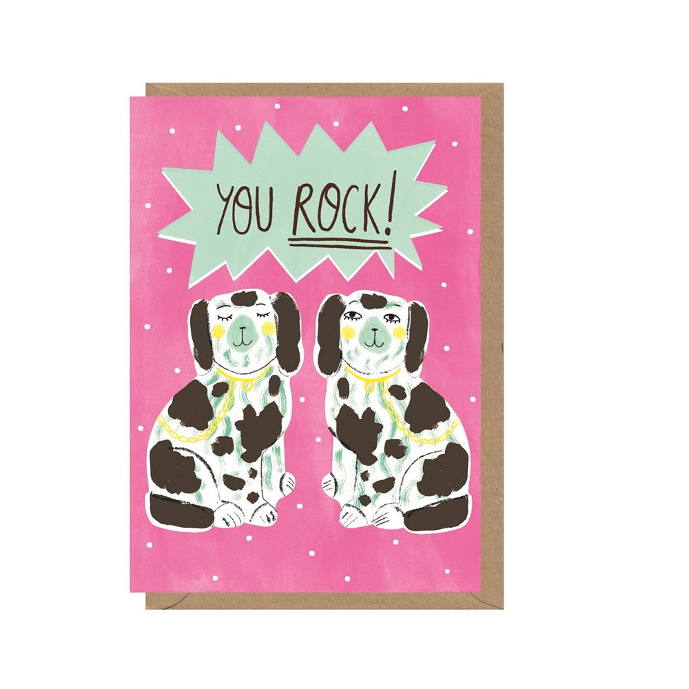 Earlybird: Greeting Card You Rock Amy Hodkin